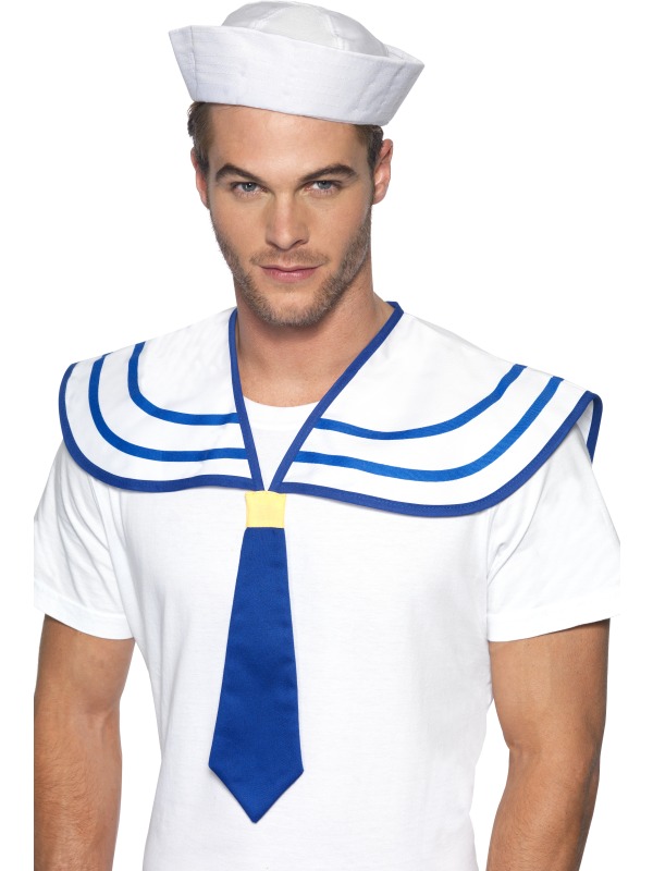 sailor neck tie fancy dress man costume ebay