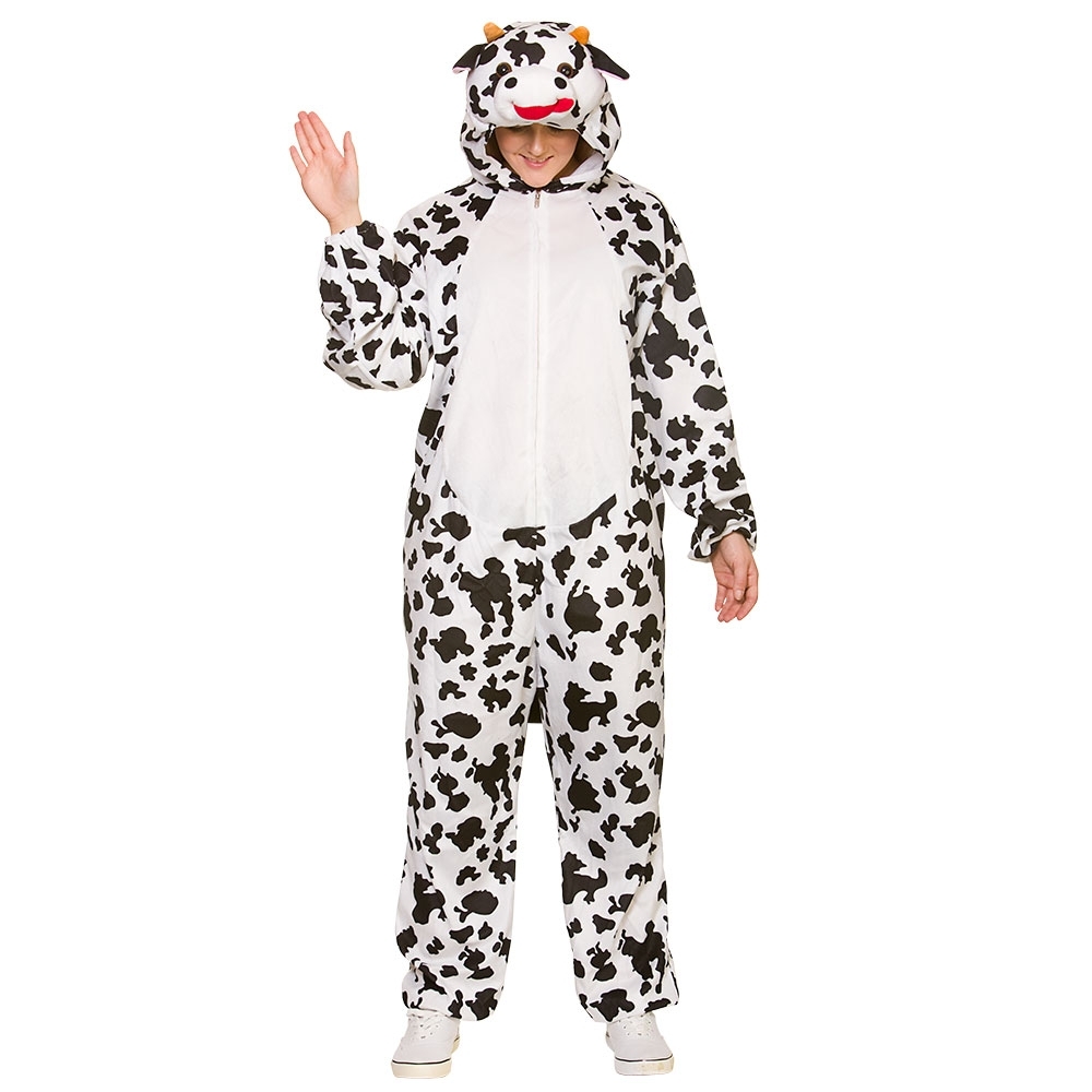 Deluxe Costume Adult Animal COW For Fancy Dress Party ...