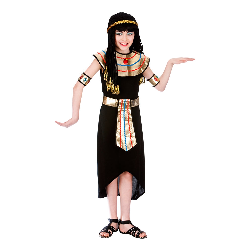 egyptian queen kids fancy dress historical costume character fancy dress